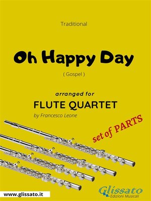 cover image of Oh Happy Day--Flute Quartet set of PARTS
